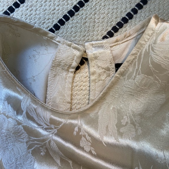 Embroidered silk mini dress - Picture 3 of 6